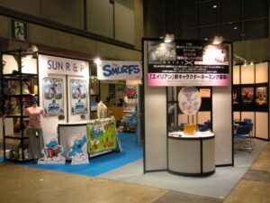【小規模ブース成功事例】 キャラクター商材メーカー様の展示会ディスプレイ