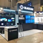 【小規模ブース成功事例】 ブラックボックス様の展示会ディスプレイ